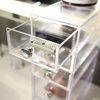 image:imageiDesign Stackable Makeup Organizer for Bathroom Countertop or VanitySet of 2Clear Tower5 Drawer M2