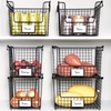 image:imageiDesign Stackable Wire Pantry Basket with Label Plate  Set of 6  Matte Black10 x 10 x 775