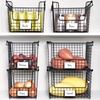 image:imageiDesign Stackable Wire Pantry Basket with Label Plate  Set of 6  Matte Black8 x 10 x 775