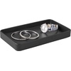 image:imageiDesign Stainless Steel Bathroom Tray for Towels Cosmetics and Accessories The Gia Collection  962 x 562 x 107 WhiteMatte Black