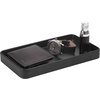 image:imageiDesign Stainless Steel Bathroom Tray for Towels Cosmetics and Accessories The Gia Collection  962 x 562 x 107 WhiteMatte Black
