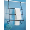 image:imageiDesign Steel OverTheDoor Towel Rack Bronze  Storage Hooks For Clothes For Towels For AccessoriesBronze