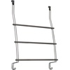 image:imageiDesign Steel OverTheDoor Towel Rack Bronze  Storage Hooks For Clothes For Towels For AccessoriesBronze