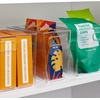 image:imageiDesign Storage Bin with Handles 12 x 10 x 8 Clear  For Kitchen Pantry Cabinet Nursery CraftsPack of 1