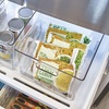 image:imageiDesign Storage Bin with Handles 12 x 10 x 8 Clear  For Kitchen Pantry Cabinet Nursery CraftsPack of 4