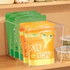 image:imageiDesign Storage Bins with Handles Set of 2 Clear  Organizer Bins For Kitchen Pantry Bathroom or Home OfficePack of 2