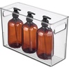 image:imageiDesign Tall Plastic Storage Bin with Handles for Fridge or Freezer  Set of 8  Clear  Made in USAPack of 1