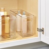image:imageiDesign Tall Plastic Storage Bin with Handles for Fridge or Freezer  Set of 8  Clear  Made in USAPack of 8