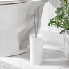 image:imageiDesign Toilet Brush and Holder for Bathroom  ClearClear
