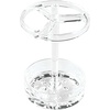 image:imageiDesign Toothbrush Holder Clear  For Normal to Large Toothbrushes Fits Spin Brushes Holds ToothpasteClear