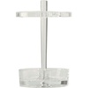 image:imageiDesign Toothbrush Holder Clear  For Normal to Large Toothbrushes Fits Spin Brushes Holds ToothpasteClear