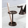 image:imageiDesign Toothbrush Holder for Bathroom  3Section 2Pack Bronze  Toothbrush Stand for CountertopPack of 2