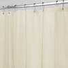 image:imageiDesign Vinyl Shower Liner PVCFree Mold and MildewResistant Curtain for Master Guest Kids Bathroom Bathtub 72 x 72  ClearSand