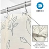 image:imageiDesign Watercolor Daisies Polyester Shower Curtain  12 Reinforced Buttonholes  72 x 72  OrangeCream
