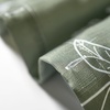 image:imageiDesign Watercolor Daisies Polyester Shower Curtain  12 Reinforced Buttonholes  72 x 72  OrangeGreen