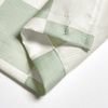 image:imageiDesign Watercolor Daisies Polyester Shower Curtain  12 Reinforced Buttonholes  72 x 72  OrangeGreenWhite