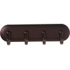image:imageiDesign York Adhesive Backed Key Holder for Wall 15 x 7 x 55 Brushed Stainless SteelBronze