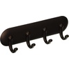 image:imageiDesign York Adhesive Backed Key Holder for Wall 15 x 7 x 55 Brushed Stainless SteelBronze