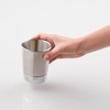 image:imageiDesign York Metal Tumbler Split Finish  Makeup Brush Holder Toothbrush Holder 325 x 325 x 425 For Bathroom Countertop Desk Dorm VanityPack of 2