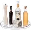 image:imageiDesign 145Inch Lazy Susan Organizer Clear  Large Turntable For Cabinet or Pantry1450 x 1450 x 175