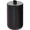 image:imageiDesign Cade Canister Bathroom Storage Jar with Lid Matte Black  314 x 314 x 509 For Bathroom For Vanity For Desk For Countertop314 x 314 x 509