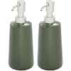 image:imageiDesign Ceramic Soap Dispenser Matte Black  Bathroom Vanity Kitchen CountertopMoss