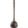image:imageiDesign Kent Plastic Plunger with Cover Set Bronze  596 x 596 x 2166 For Master Guest Kids Office Bathroom Cleaning and StorageToilet Plunger
