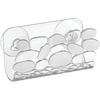 image:imageiDesign Kitchen Sink Protector Mat Divider Protector  Suction Sponge HolderSponge Holder