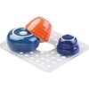 image:imageiDesign Kitchen Sink Protector Mat with Hole for Sink Strainer  Clear