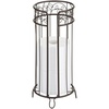 image:imageiDesign Metal Toilet Tissue Holder Stand 68 x 152 Bronze  The Twigz Collection Holds 3 Rolls of Toilet PaperBronze