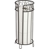 image:imageiDesign Metal Toilet Tissue Holder Stand 68 x 152 Bronze  The Twigz Collection Holds 3 Rolls of Toilet PaperMatte Black