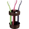 image:imageiDesign Metal Toothbrush Holder  Bathroom Cup for Bathroom Organization The Olivia Collection  325 x 325 x 5 Matte BlackBronze