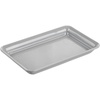 image:imageiDesign Metal Vanity Tray NonSlip Guest Towel Board for Bathroom Kitchen Office Craft Room Countertops Closets 65 x 10 x 1 Brushed Stainless Steel  NonSlip For Bathroom Kitchen Office Craft Room Guest Towel Board Countertops ClosetsGray