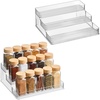 image:imageiDesign Nail Polish Organizer 3Tier Clear Display Stand  Holds up to 30 Bottles Compact For CountertopPack of 2
