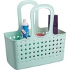 image:imageiDesign Orbz Plastic Bathroom Shower Tote Small Divided College Dorm Shower Caddy for Shampoo Conditioner Soap Cosmetics Beauty Products  BlushMint