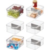image:imageiDesign Plastic Crisp Divided Fruit and Vegetable Storage with Easy to Grip Integrated Handles Designed to Keep Food Fresh Longer 832 x 632 x 376 2 Section  Easy to Grip Integrated Handles Keeps Food Fresh LongerPack of 6