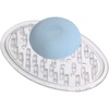 image:imageiDesign Plastic Soap Dish Soap Saver and Kitchen Sponge Holder  Set of 3 075 x 325 x 475 Clear  For Kitchen For BathClear