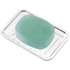 image:imageiDesign Royal Plastic Rectangular Soap Saver Bar Holder Tray for Bathroom Counter Shower Kitchen 35 x 525 Clear350 x 525