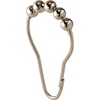 image:imageiDesign Shower Curtain Rings Set of 12 Bronze  Smooth Gliding Curtain RingsSatin