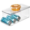 image:imageiDesign Soda Can Organizer with Lid Clear  Clear For Pantry or Refrigerator Made in USAPack of 1