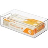 image:imageiDesign Stackable Fridge Bin Clear Set of 3  Storage for Freezer or Pantry Made in USAPack of 1