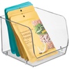 image:imageiDesign Stackable OpenFront Storage Bins Set of 6 Clear  Kitchen and Pantry OrganizationPack of 1