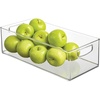 image:imageiDesign Stackable Storage Bin Set of 4 Clear  Organizer Bin for Kitchen and Pantry Made in USAPack of 1