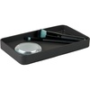 image:imageiDesign Stainless Steel Bathroom Tray for Towels Cosmetics and Accessories The Gia Collection  962 x 562 x 107 WhiteMatte Black