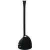 image:imageiDesign Una Toilet Plunger with Holder White 58 x 58 x 195  BPAFree PlasticBlack