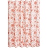image:imageiDesign Watercolor Daisies Polyester Shower Curtain  12 Reinforced Buttonholes  72 x 72  OrangePink