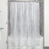 image:imageiDesign Waterproof Shower Curtain Liner Frost 72 x 72  12 Metal Grommets