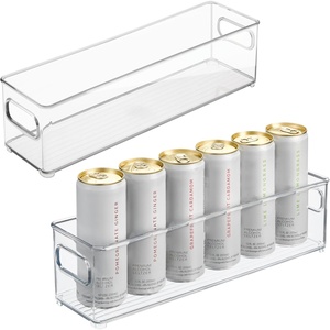 image:imageInterDesign Refrigerator and Freezer Storage Container  Deep Organizer Bin for Kitchen Clear  Deep Organizer Bin For KitchenPack of 2