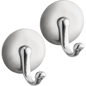 image:imageInterDesign York Self Adhesive HookBrushed SsChrome