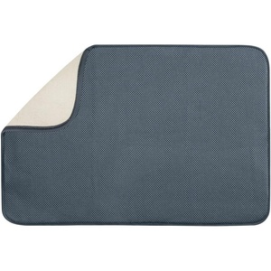 image:imageiDesign Absorbent Kitchen Countertop Dish Drying Mat PewterIvory  For Kitchen Counter TopPewterIvory